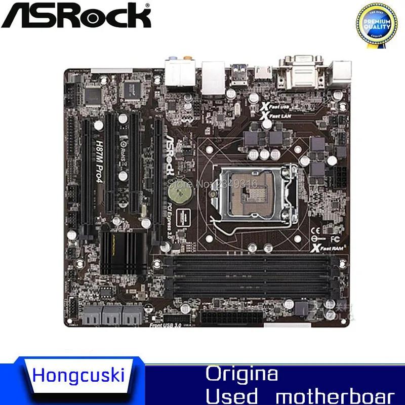 ASRock H87M Pro4 LGA 1150  DDR3  1150 32GB  H87 SATA III USB3.0 PCI-E 3.0 M-ATX